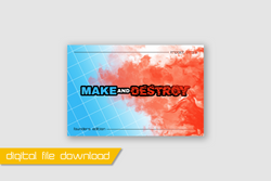 DIGITAL DOWNLOAD - Impact Props Make and Destroy Logo Image *Founders Edition!* (NOT Physical)