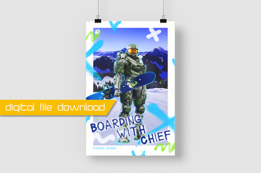 DIGITAL DOWNLOAD - Snowboarding with Chief Living With Chief (NOT Physical)